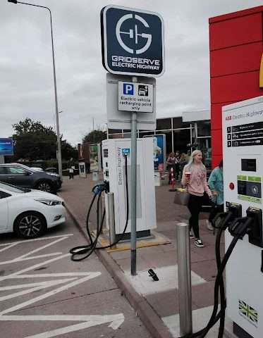 GRIDSERVE Charging Station in Sandbach United Kingdom of Great Britain and Northern Ireland