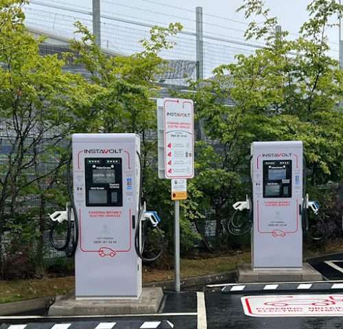 InstaVolt Charging Station in Glenrothes United Kingdom of Great Britain and Northern Ireland