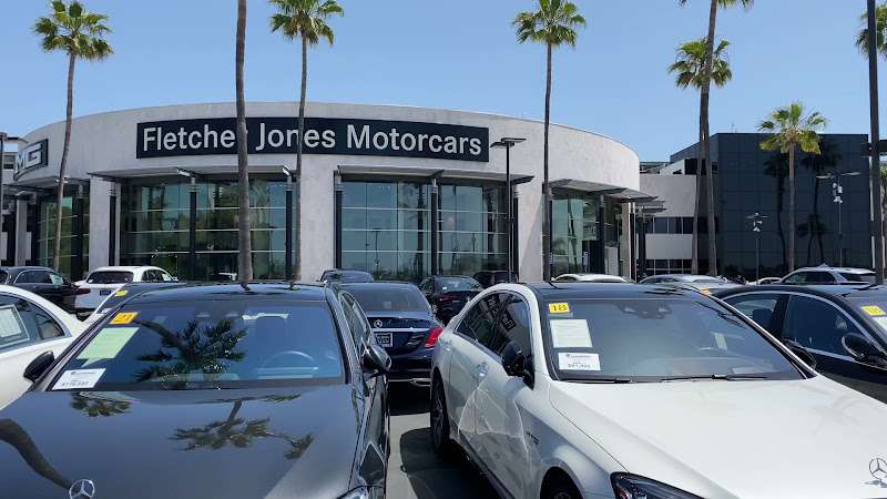 Fletcher Jones Motorcars EV Charging Station at 3300 Jamboree Rd