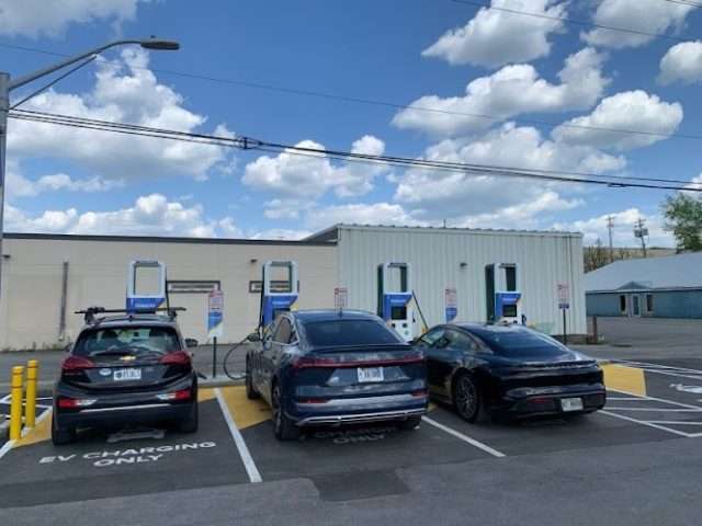 EVolve NY Charging Station in Oneonta New York