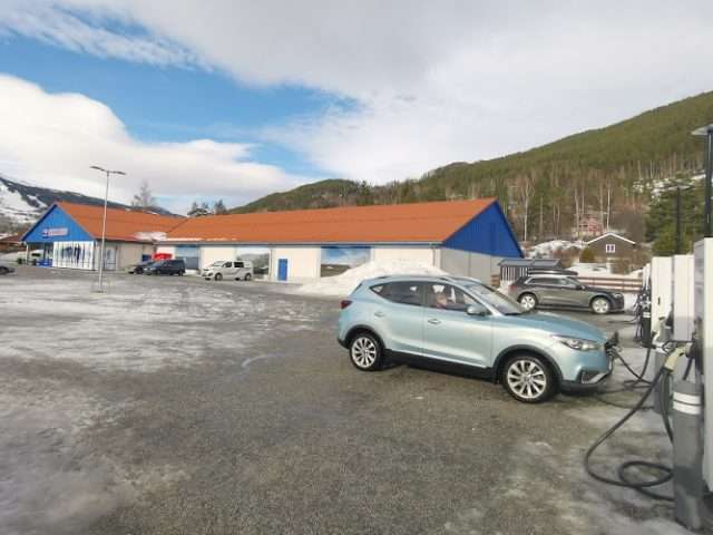 Eviny Charging Station in Gol Norway 3550