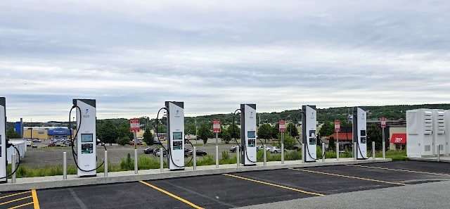Electrify Canada Charging Station in New Brunswick NB Canada