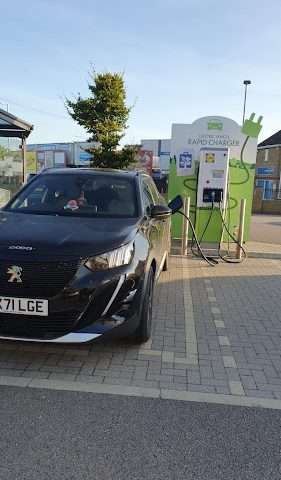 Lidl Charging Station in Maldon United Kingdom of Great Britain and Northern Ireland