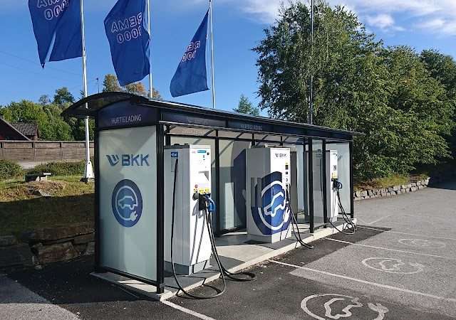 BKK Charging Station in Kleppestø Norway 5300
