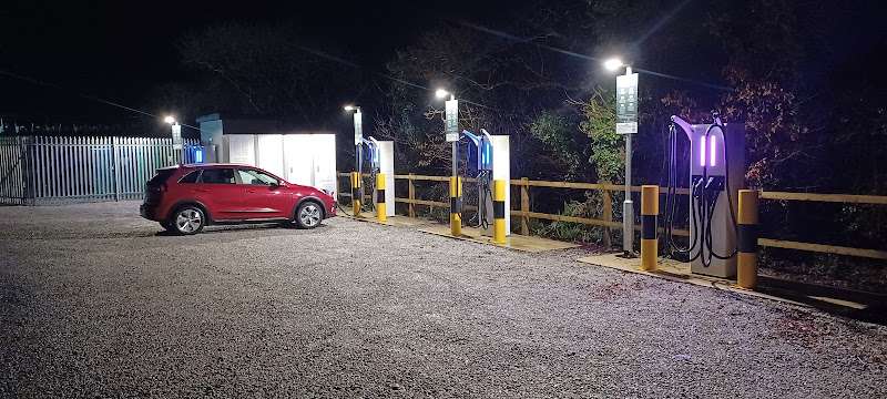 Electric Vehicle Charging Station EV Charging Station at St Austell St