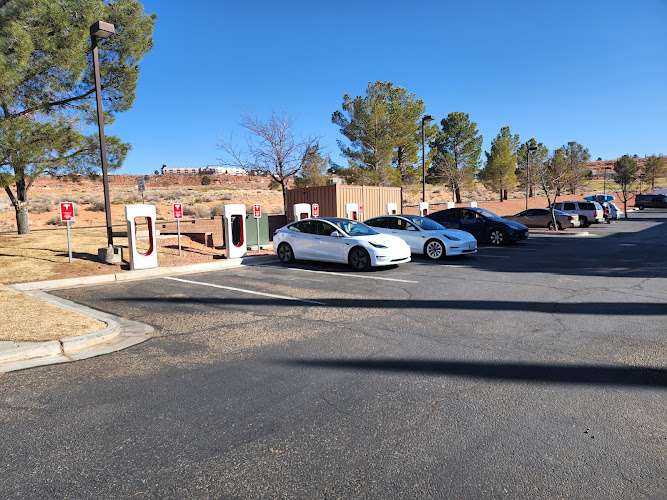 Tesla Supercharger EV Charging Station at 600 Clubhouse Dr