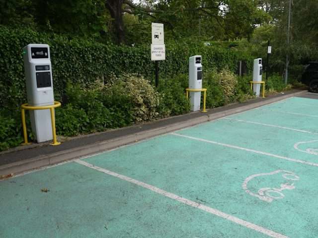 Swarco eConnect Charging Station in Malvern United Kingdom of Great Britain and Northern Ireland