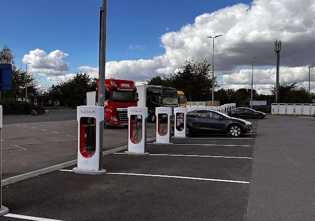 GRIDSERVE Charging Station in Grays United Kingdom of Great Britain and Northern Ireland