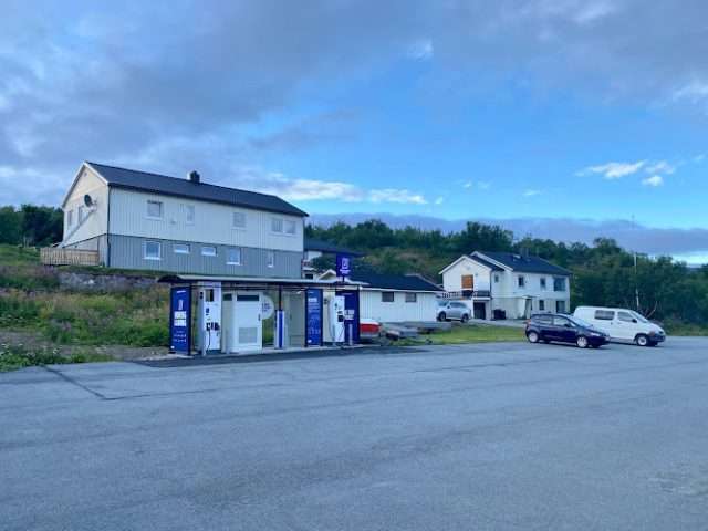 Ishavsveien Charging Station in Båtsfjord Norway 9990