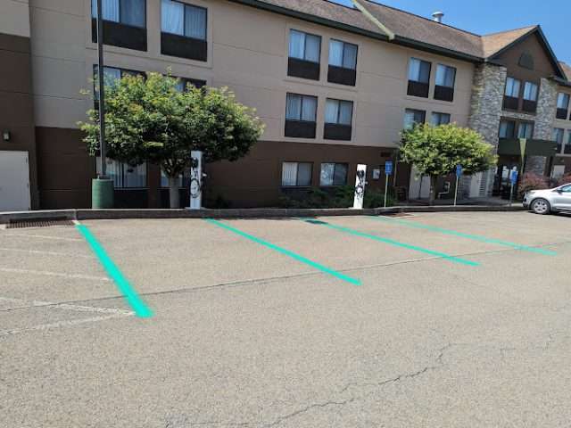 TurnOnGreen Charging Station in Blakeslee Pennsylvania