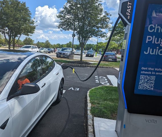 Shell Recharge Charging Station in Holmdel New Jersey