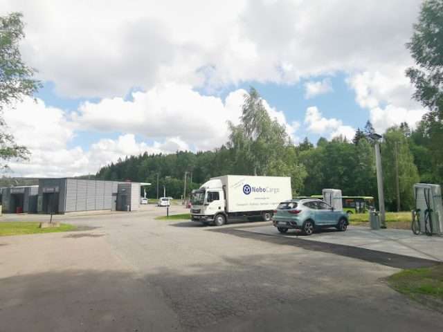 Powered by E.ON Drive & Clever Charging Station in Vinterbro Norway 1407