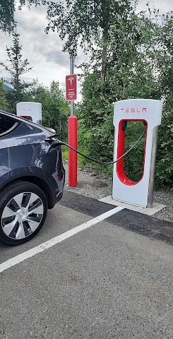 Tesla Supercharger in Chugiak Alaska