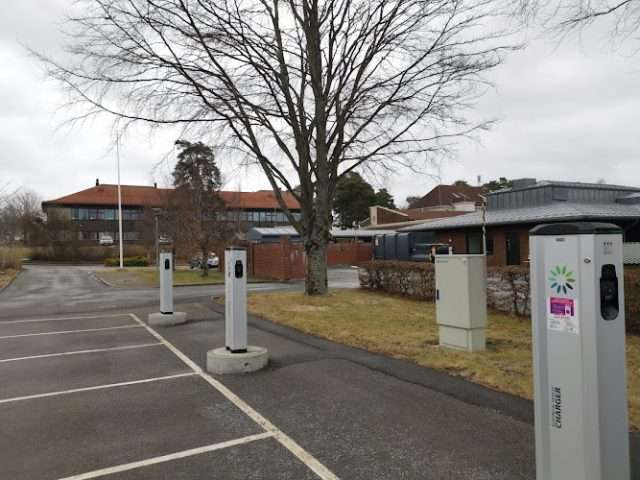 Electric Vehicle Charging Station in Tjodalyng Norway 3280