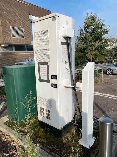 Connected Kerb Charging Station EV Charging Station at Car Park