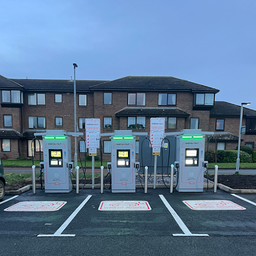 InstaVolt Charging Station EV Charging Station at Starbucks Ortongate