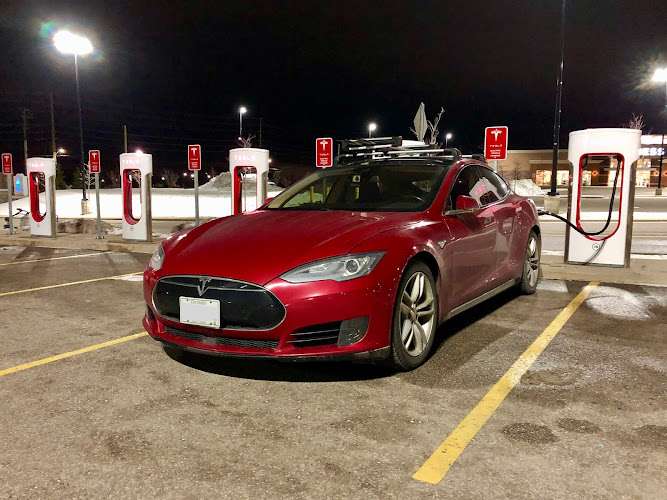 Tesla Supercharger EV Charging Station at 100 Mapleview Dr E