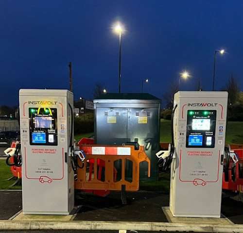 InstaVolt Charging Station in Doncaster United Kingdom of Great Britain and Northern Ireland