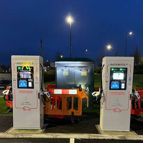 InstaVolt Charging Station EV Charging Station at McDonald's