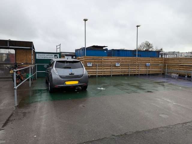 ChargePlace Scotland Charging Station in Dumbarton United Kingdom of Great Britain and Northern Ireland