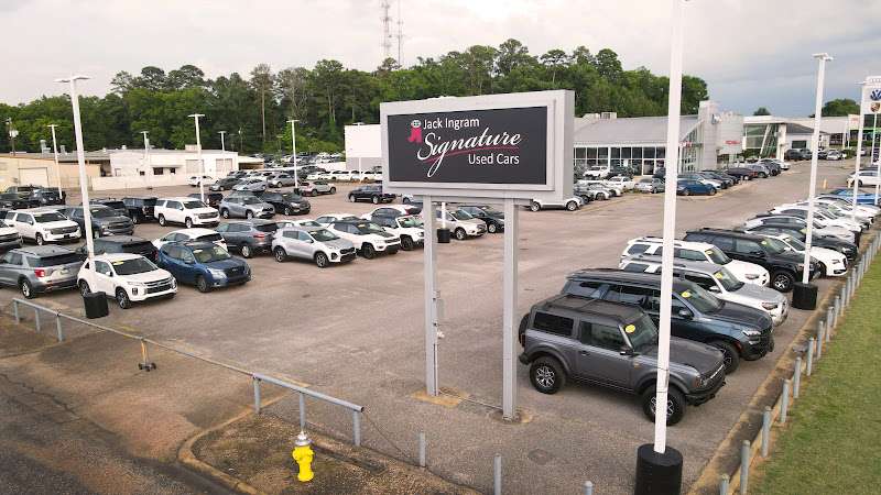 Jack Ingram Signature Used Cars EV Charging Station at 235 Eastern Blvd