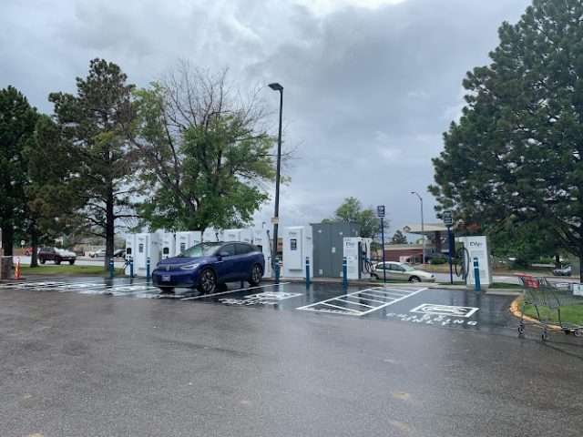 EVgo Charging Station in Aurora Colorado