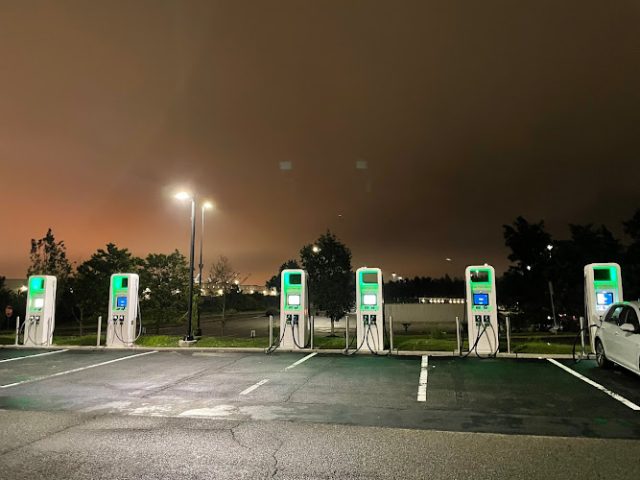 Electrify America Charging Station in Elizabeth New Jersey