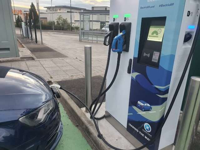 Chargeplace Scotland Charging Station in Stirling United Kingdom of Great Britain and Northern Ireland