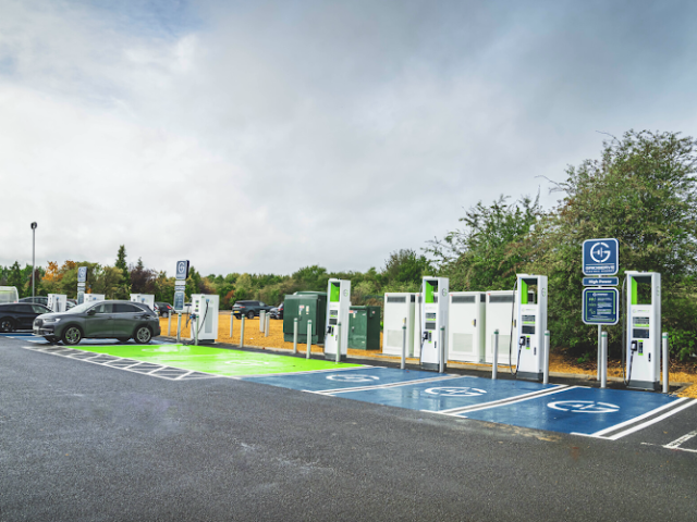 GRIDSERVE Charging Station in Leicester United Kingdom of Great Britain and Northern Ireland