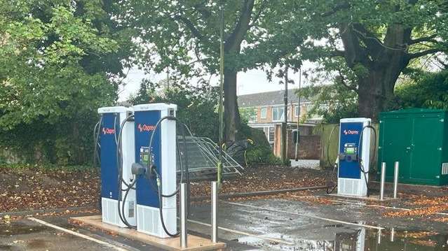 Osprey Charging Station in Kidderminster United Kingdom of Great Britain and Northern Ireland