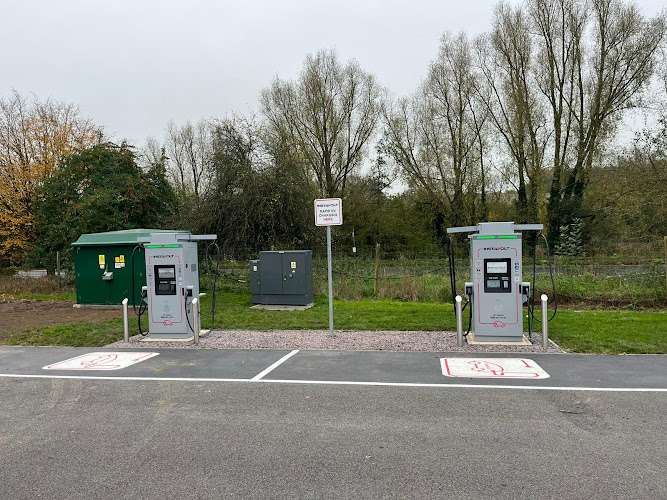 InstaVolt Charging Station EV Charging Station at Cobbs Farm Shop