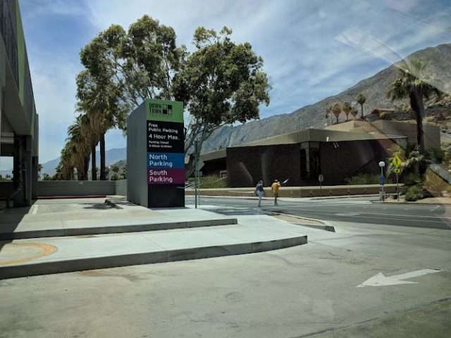 Tesla Supercharger in Palm Springs California