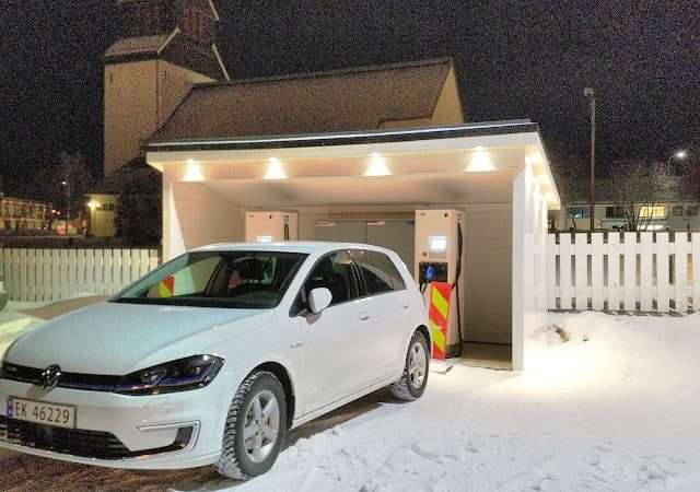 Kople Charging Station in Kirkenes Norway 9900