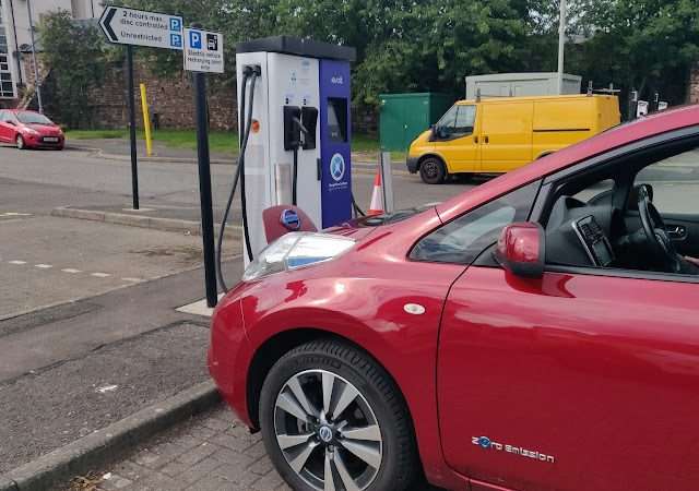 Chargeplace Scotland Charging Station in Dumfries United Kingdom of Great Britain and Northern Ireland
