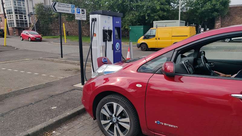 Chargeplace Scotland Charging Station EV Charging Station at Shakespeare St