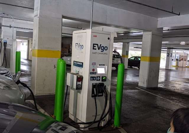 EVgo Charging Station in San Francisco California