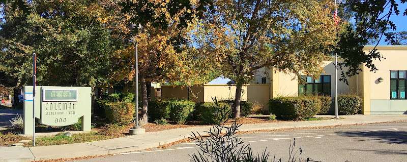Coleman Elementary School EV Charging Station at 800 Belle Ave