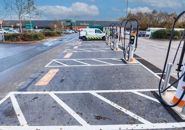 Osprey Charging Station in Wisbech United Kingdom of Great Britain and Northern Ireland