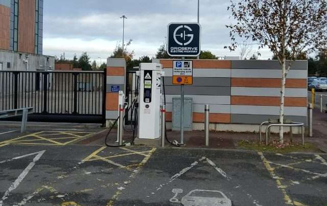 GRIDSERVE Charging Station in Liverpool United Kingdom of Great Britain and Northern Ireland