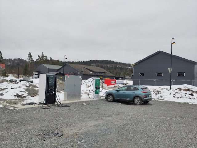 Kople Charging Station in Vegårshei Norway 4985