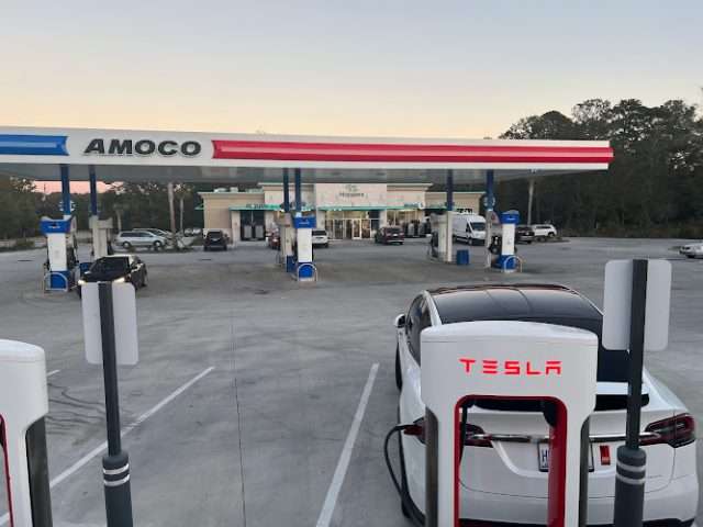 Tesla Supercharger in Ridgeland South Carolina
