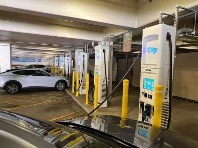 EVgo Charging Station in Los Angeles California