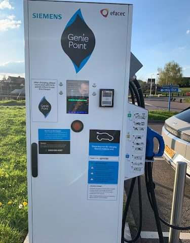 GeniePoint Charging Station in Bromsgrove United Kingdom of Great Britain and Northern Ireland