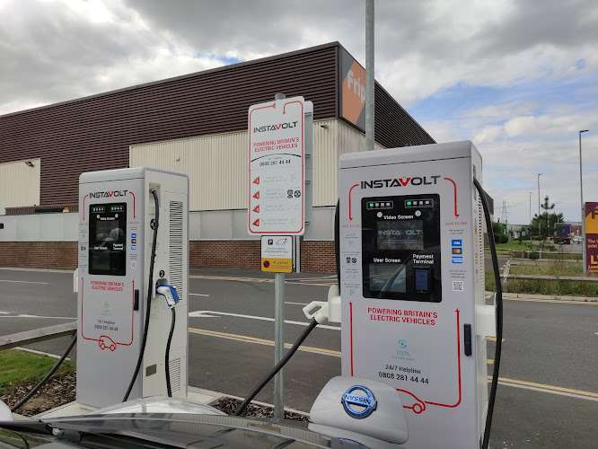 InstaVolt Charging Station EV Charging Station at McDonald's