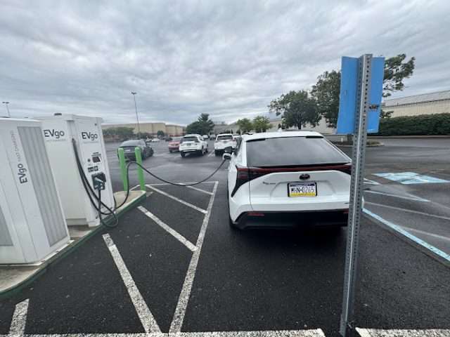 EVgo Charging Station in Philadelphia Pennsylvania