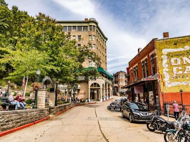 Basin Park Hotel in Eureka Springs Arkansas