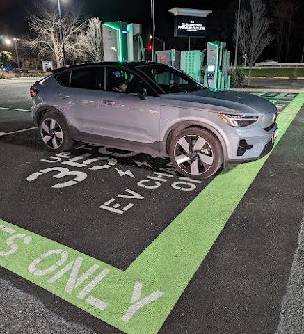 Electrify America Charging Station in Queenstown Maryland
