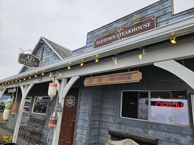 AJ's OldTown Steakhouse & Tavern EV Charging Station at 120 W Bunnell Ave