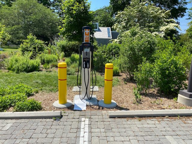 ChargePoint Charging Station in West Tisbury Massachusetts