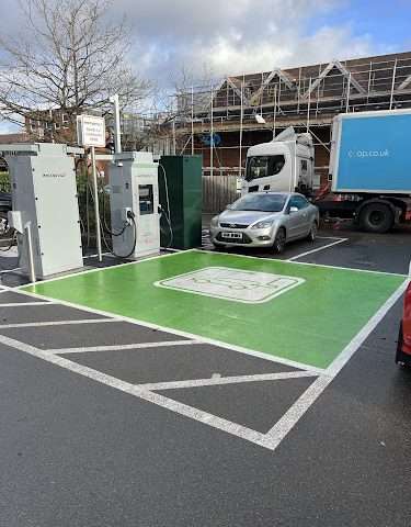 InstaVolt Charging Station in Lightwater United Kingdom of Great Britain and Northern Ireland
